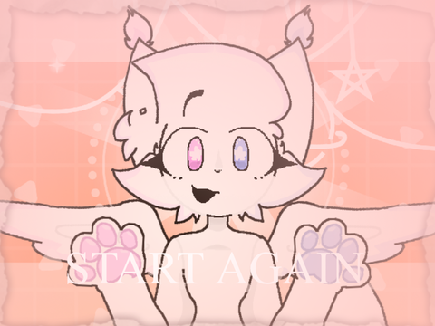 start again ☆彡 meme