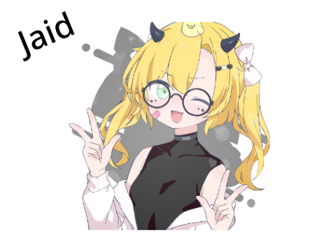 Different versions of Jaid(OC)
