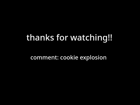 Cookie Explosion!