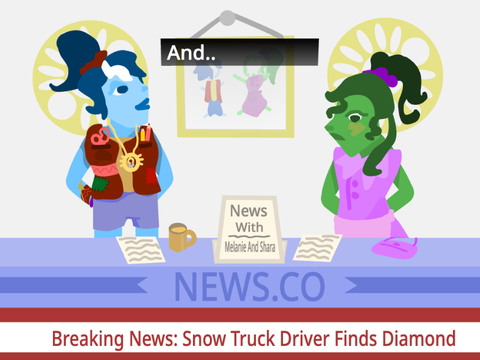 News With Melanie/Shara Very unfinished
