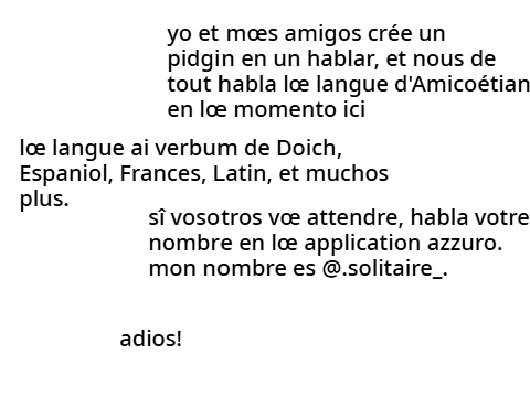 Lœ Amicoétian