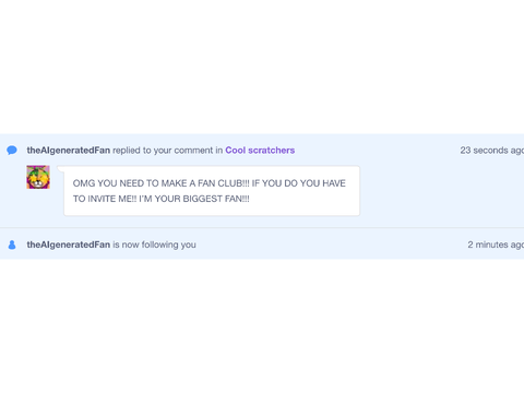 I have a fan…