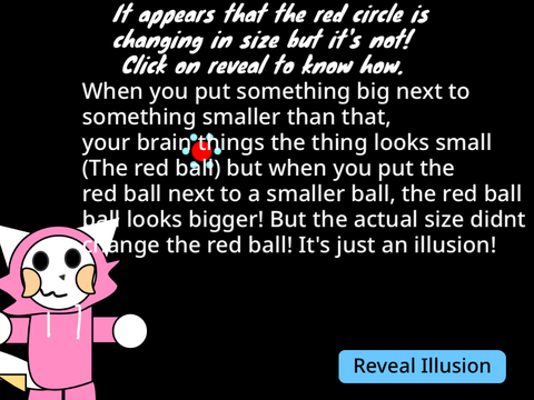 Explaining the illusion!