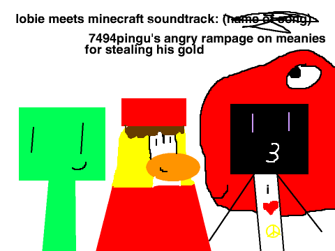 lobie meets minecraft ep.3 soundtrack : 7494pingu's