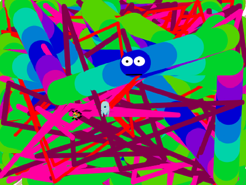 worm escapes or tries to