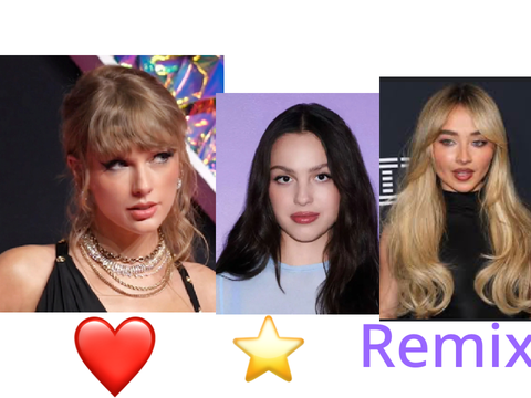TAYLOR VS OLIVIA VS SABRINA remix