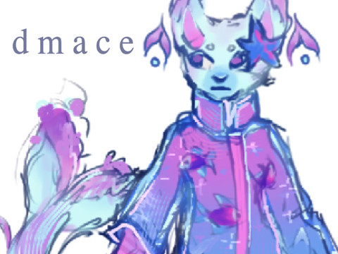  pink & blue ocean ✰ dmace