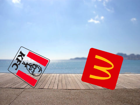 Mcdonald and Kfc