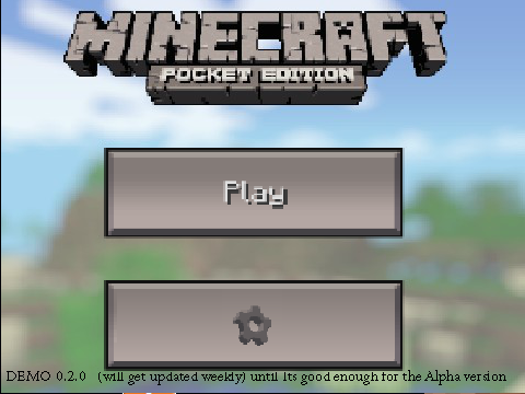 minecraftpe 0.2.0 DEMO(out dated)