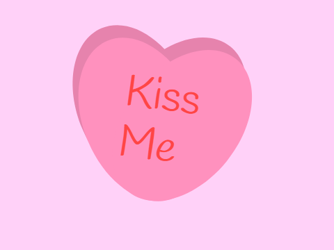 Valentines Candy Heart OC