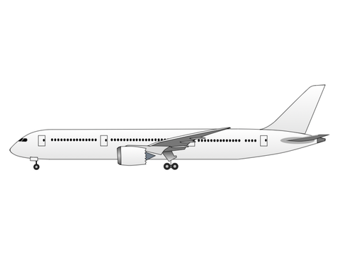 Boeing 787-9 Vector