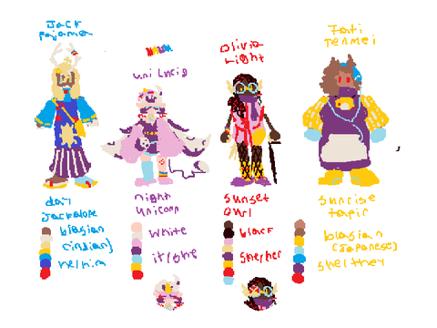 Really bad oc refs