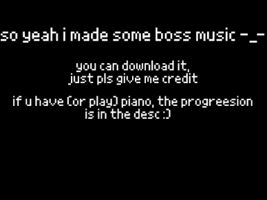Boss Music :D || link in desc