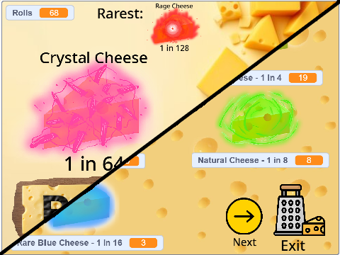 cheese rng