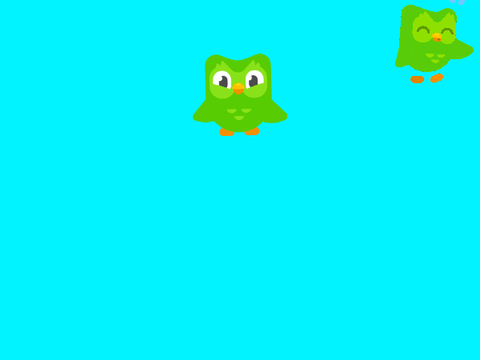 Duolingo Owl made in Scratch