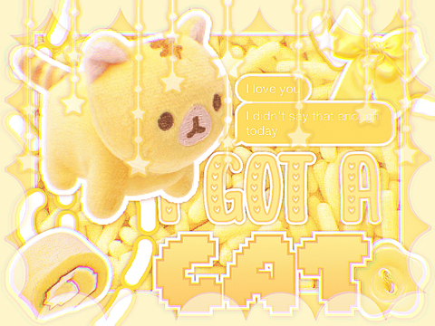 ✧˖°. i got a ⚝ cat ?? ♡ ︎