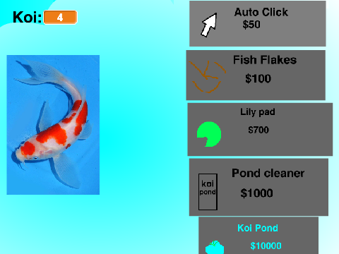 Koi Fish Clicker
