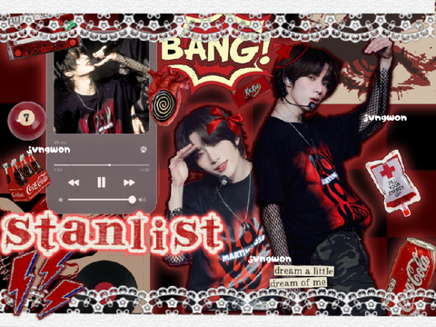  ੈ✩‧₊˚ stan,,list *ೃ༄