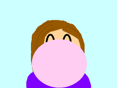 bubble gum animation. (random)