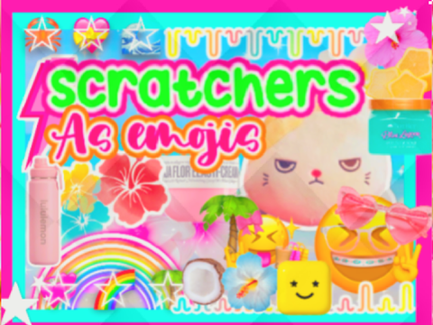 Scratchers as emojis!