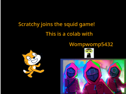 Scratchy joins squid game colab trailer