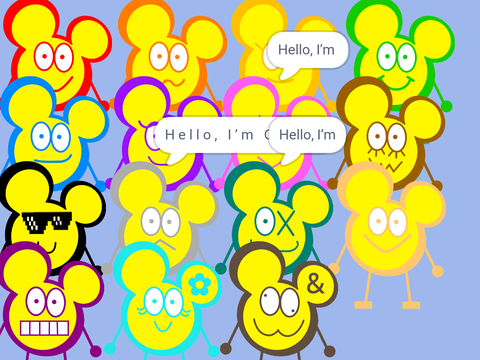 Every official Mouseheadz Characters