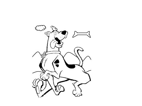 scooby doo running cc