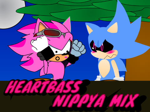 FNF Heartbass Nick and Zippya version remix