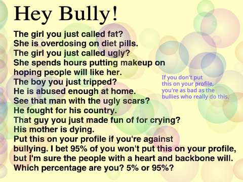 Hey Bully! Look over here!   remix remix remix