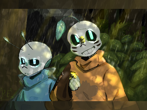 art trade with @-paint_brushed-