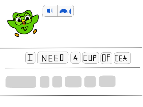 Duolingo lesson