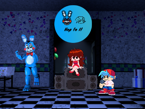 FNF Vs FNaF 2 Hop to It