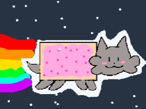 Nyan cat! 