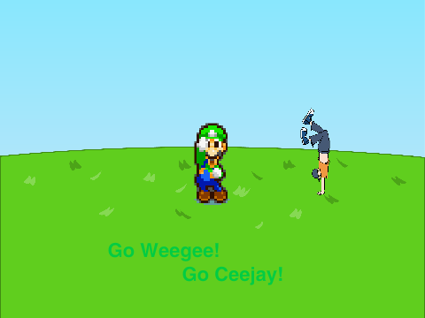 Add yourself dancing with Luigi! remix