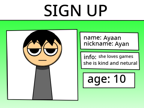 Ayaan Sign Up