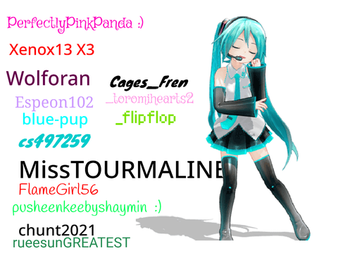 sign if you love hatsune miku! remix