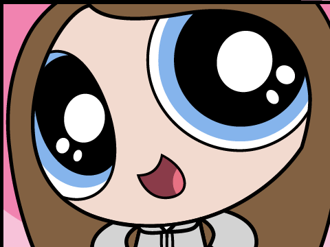 I am a powerpuff girl!!!!!!!!!!!!!!!!!