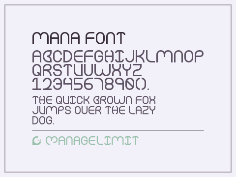 Mana Font