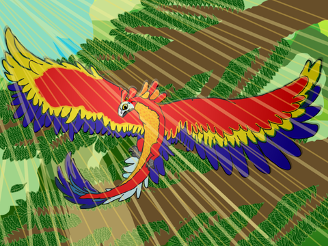 Parrot-Dragon for a contest thingy