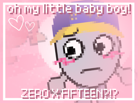 (repost) ☆ my little baby boy !! (zerofifteen bfdi)