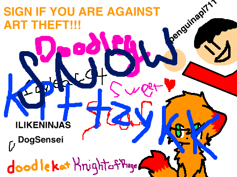 SIGN IF YOU ARE AGAINST ART THEFT!!! remix remix