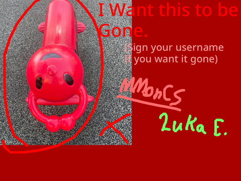 Petition to remove the creepy ladybug from our playground remix