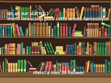 un an sur scratch
