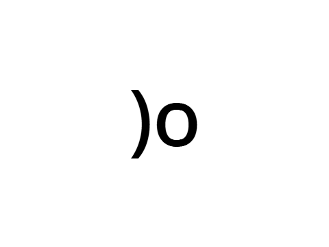 )o