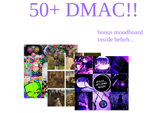 ||~50+ DMAC!~|| CLOSED