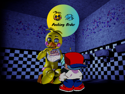 FNF Vs FNaF 2 Pecking Order