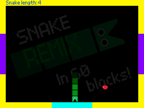 Snake in 50 blocks! [remix]