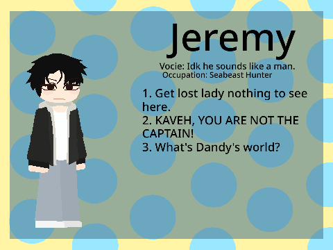 Ferdinand and Jeremy!