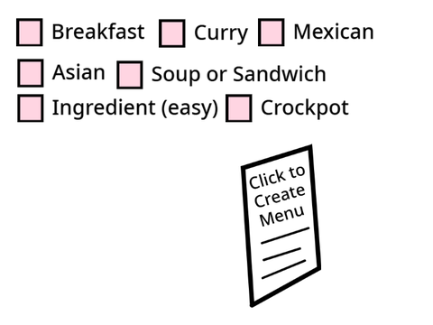 Olive's Meal Planner Ver 1.0