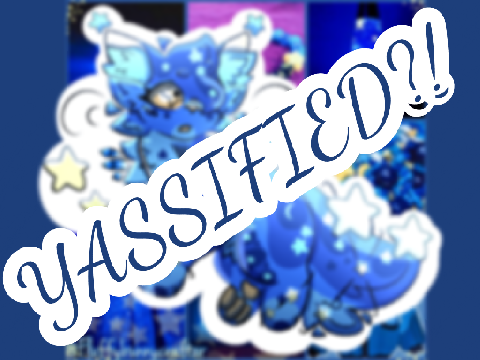 So I yassified my moodboard character...